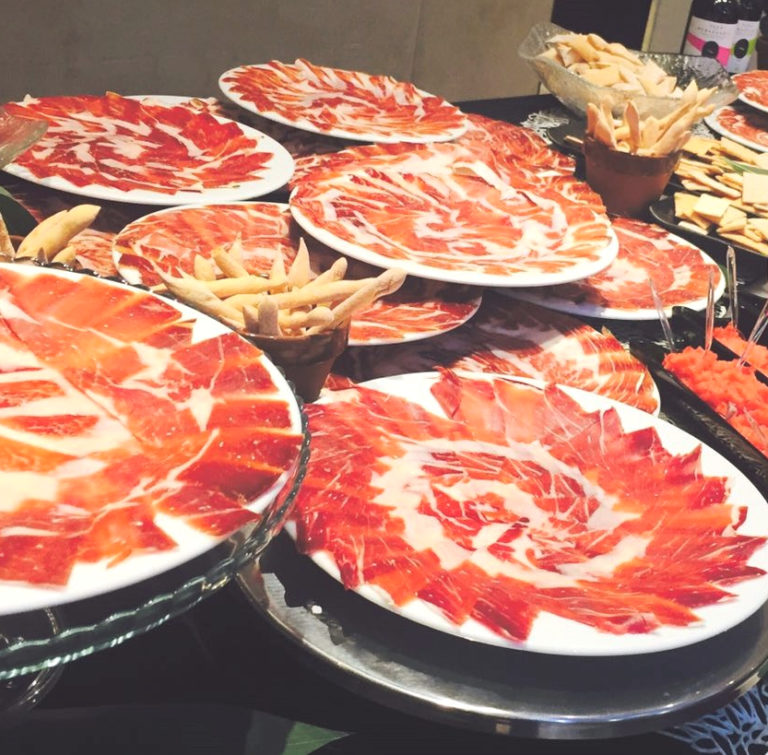 Mesa temática de Jamón Ibérico